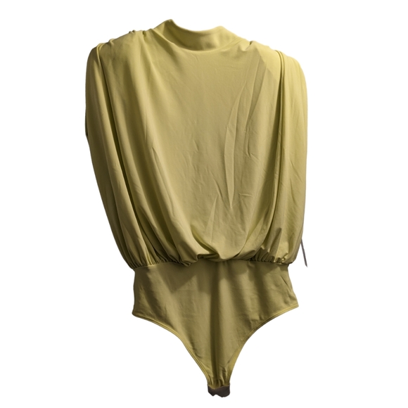 Express Tops - 🆕 Express Yellow Open Back Sleeveless Loose Onesie M